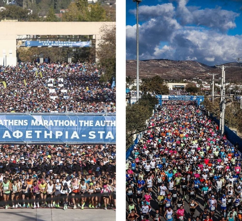 Οι συγκλονιστικές εικόνες που περιγράφουν πλήρως τον 41ο ΑΜΑ-pics runbeat.gr 